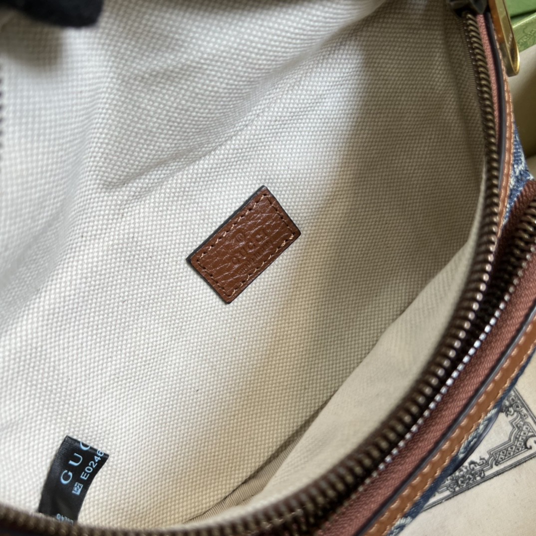 G*u*i belt bag with interlocking g