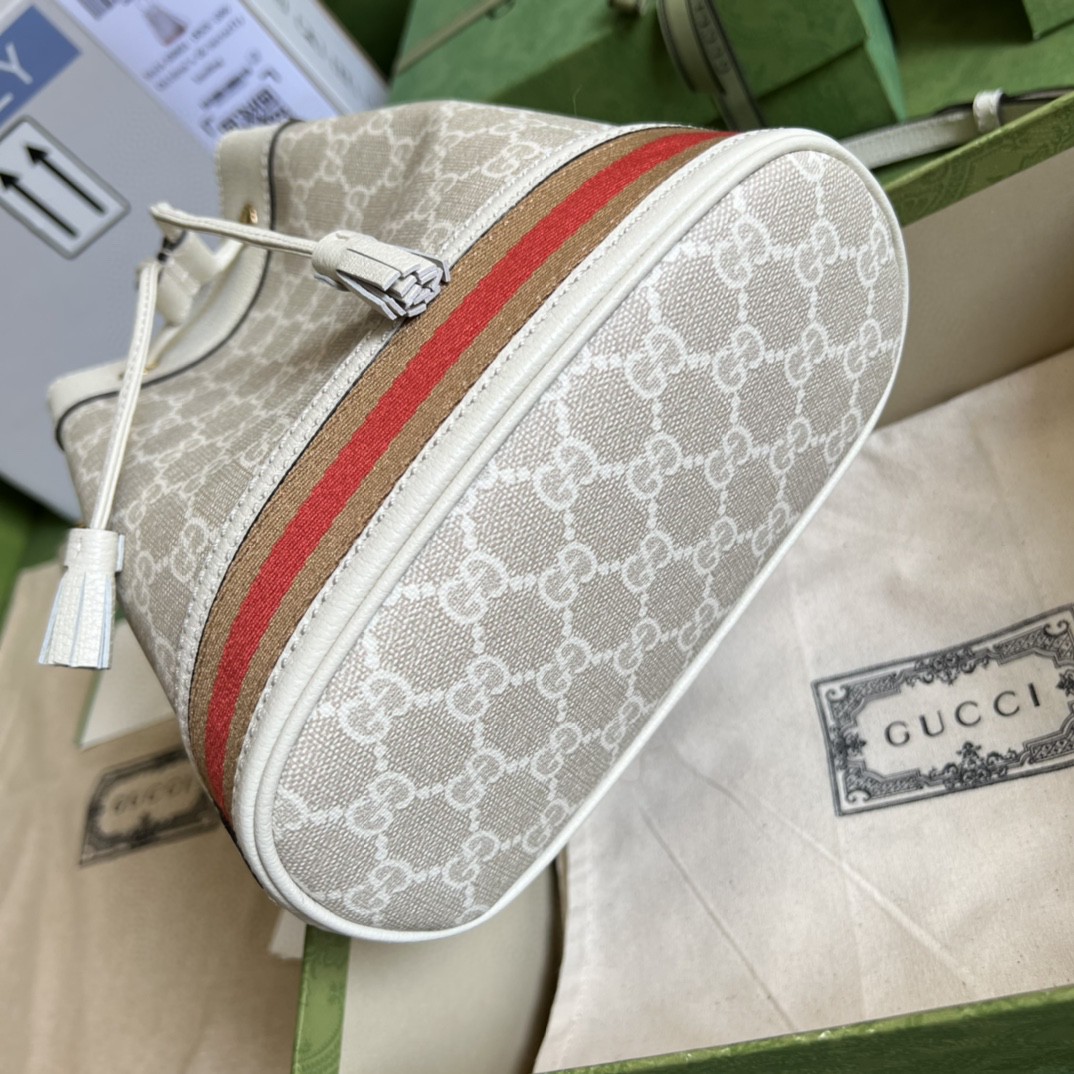 G*u*i ophidia gg small bucket bag