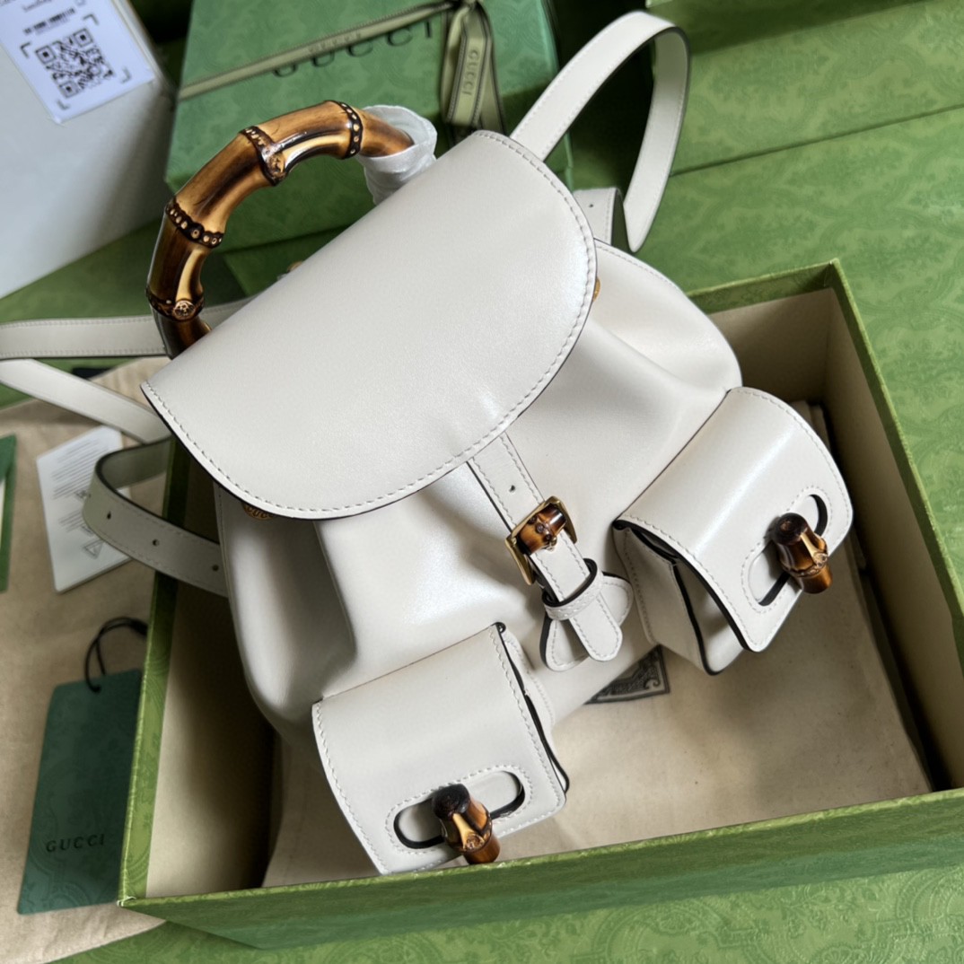 G*u*i bamboo small backpack