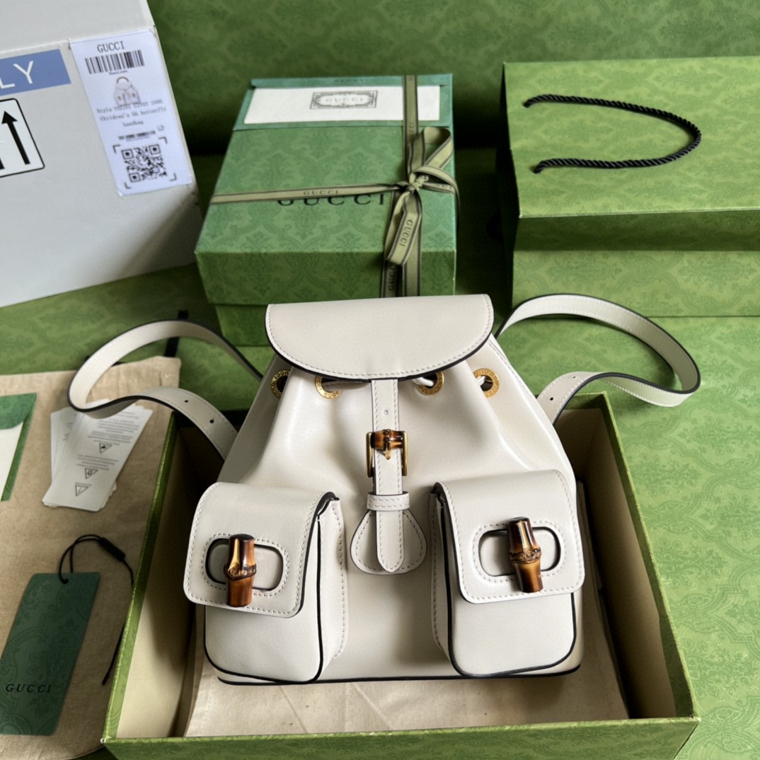 G*u*i bamboo small backpack