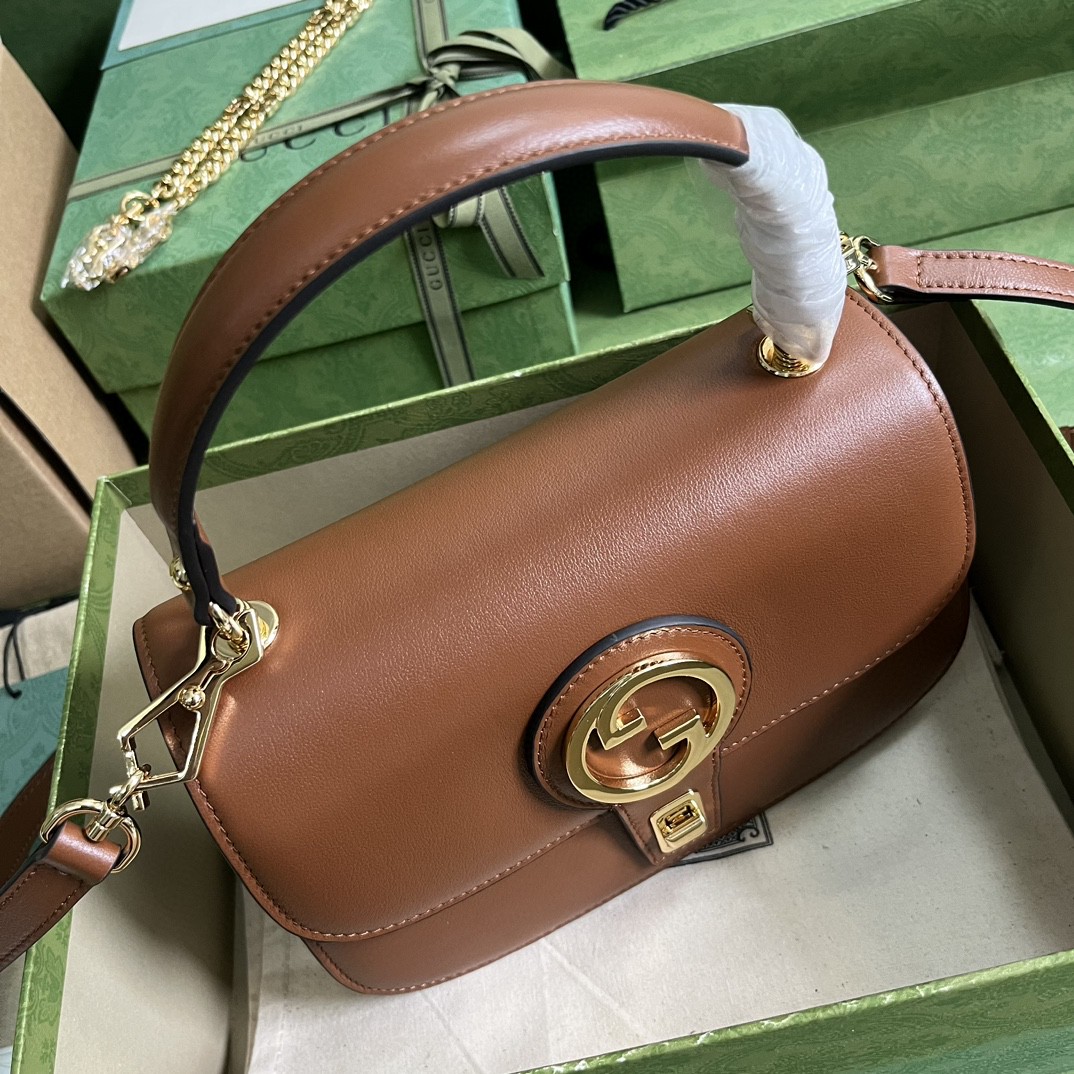 G*u*i blondie top-handle bag