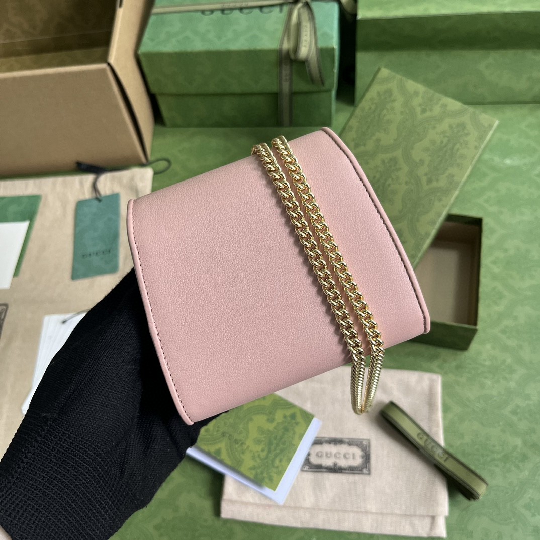 G*u*i blondie medium chain wallet