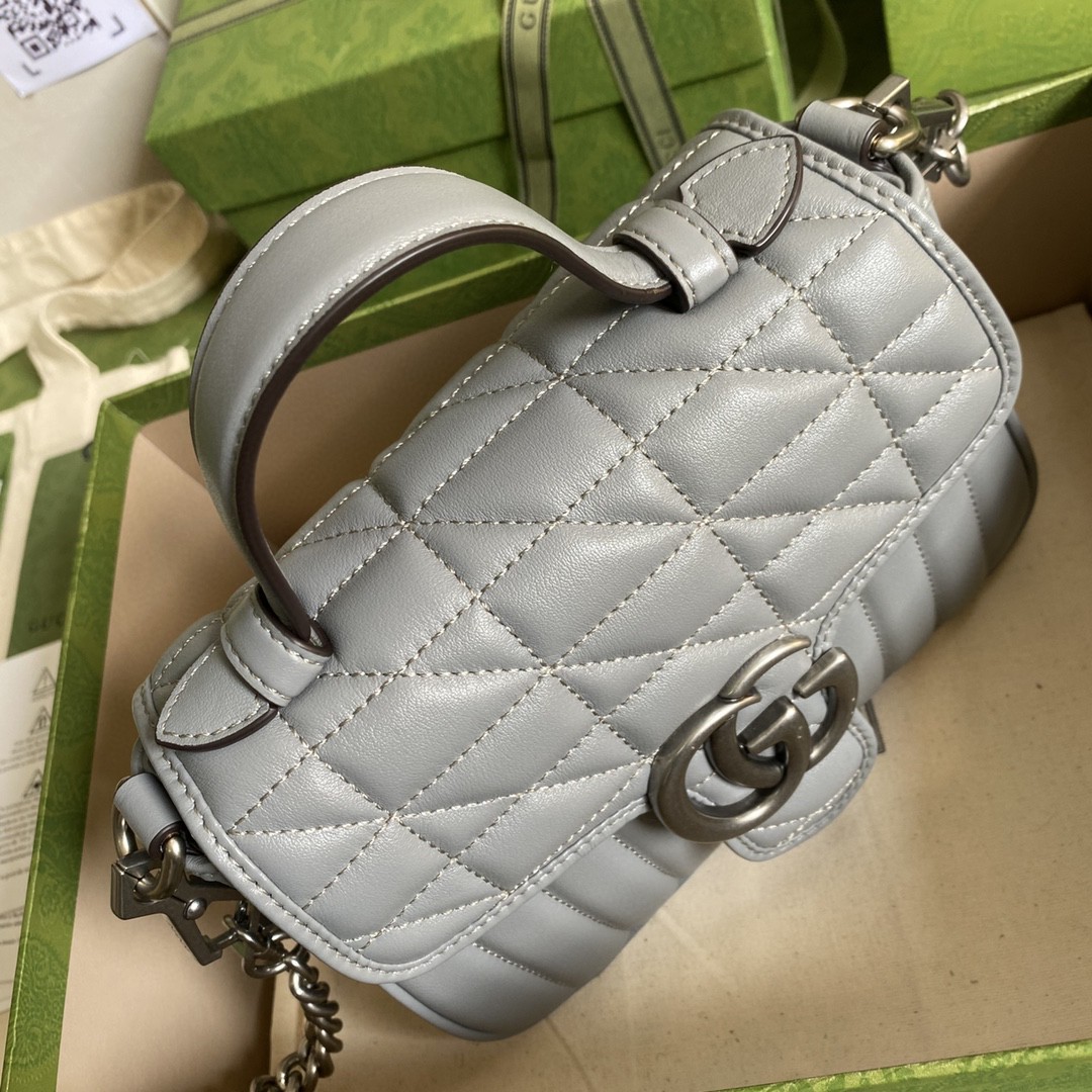 G*u*i gg marmont mini top handle bag