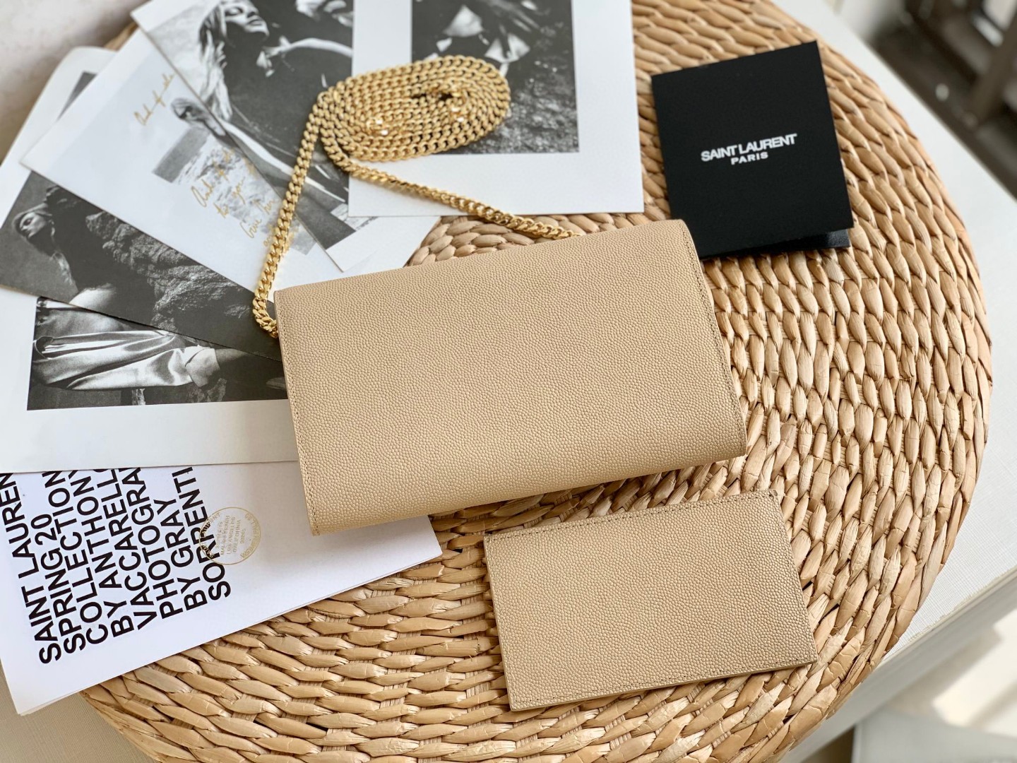 YSL uptown wallet