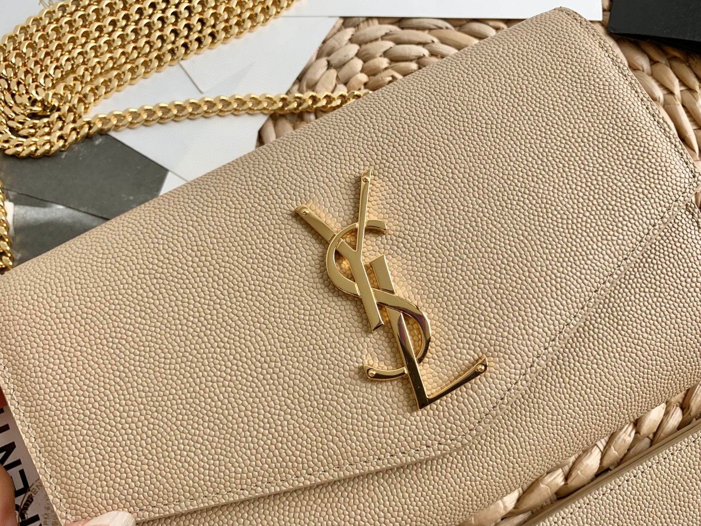 YSL uptown wallet