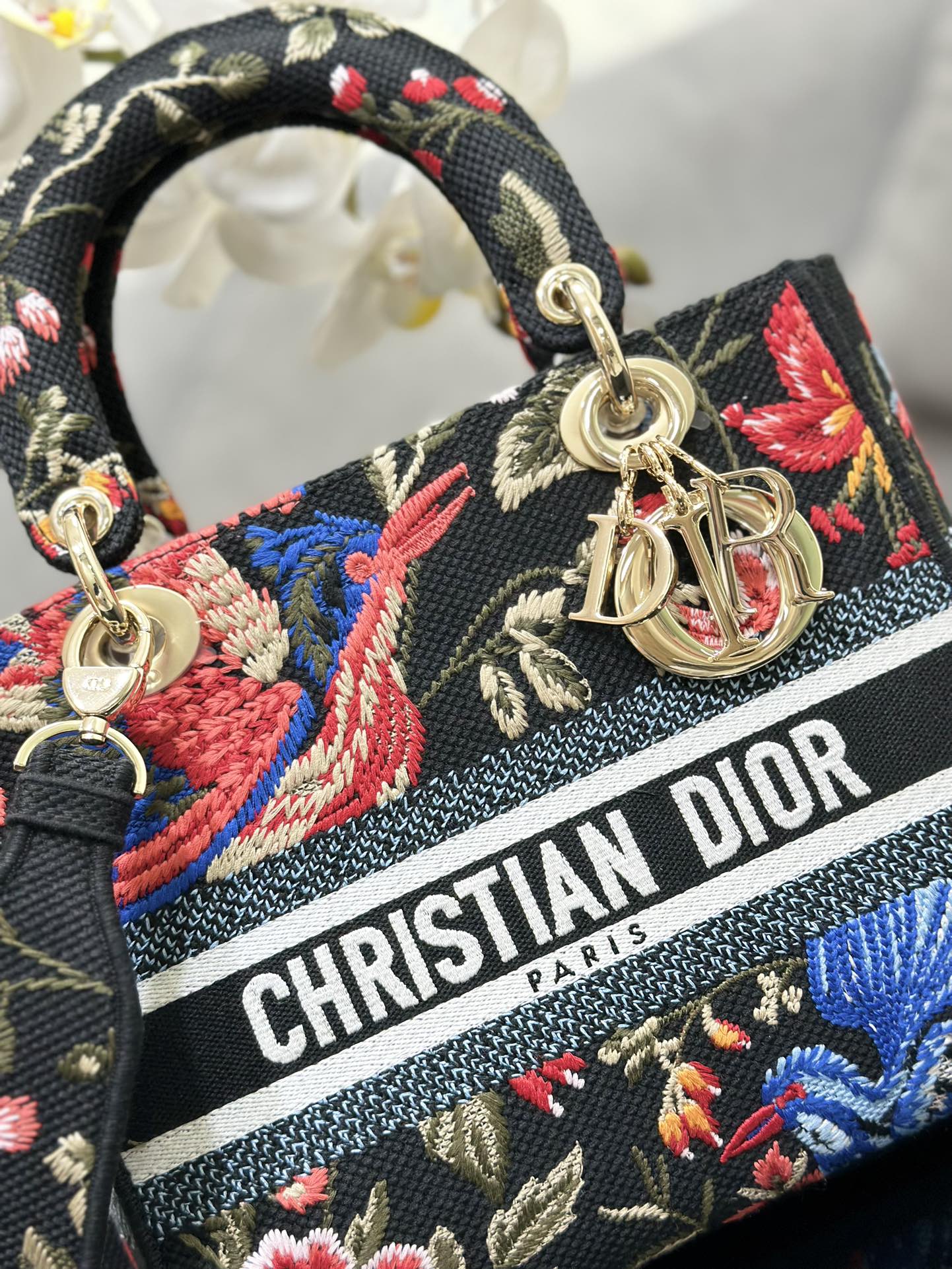 D*or medium lady d-lite bag