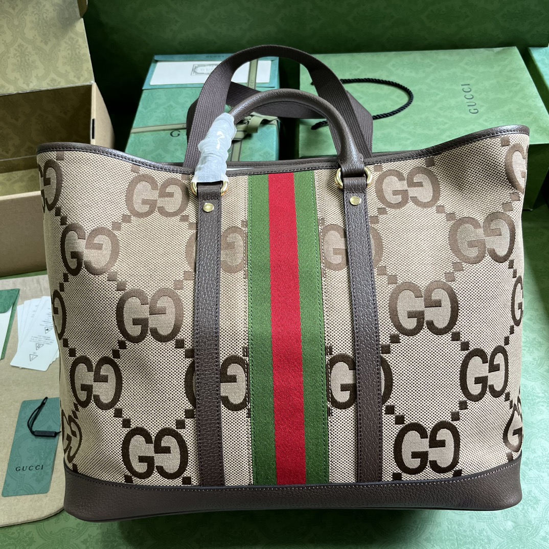 G*u*i jumbo gg medium tote bag