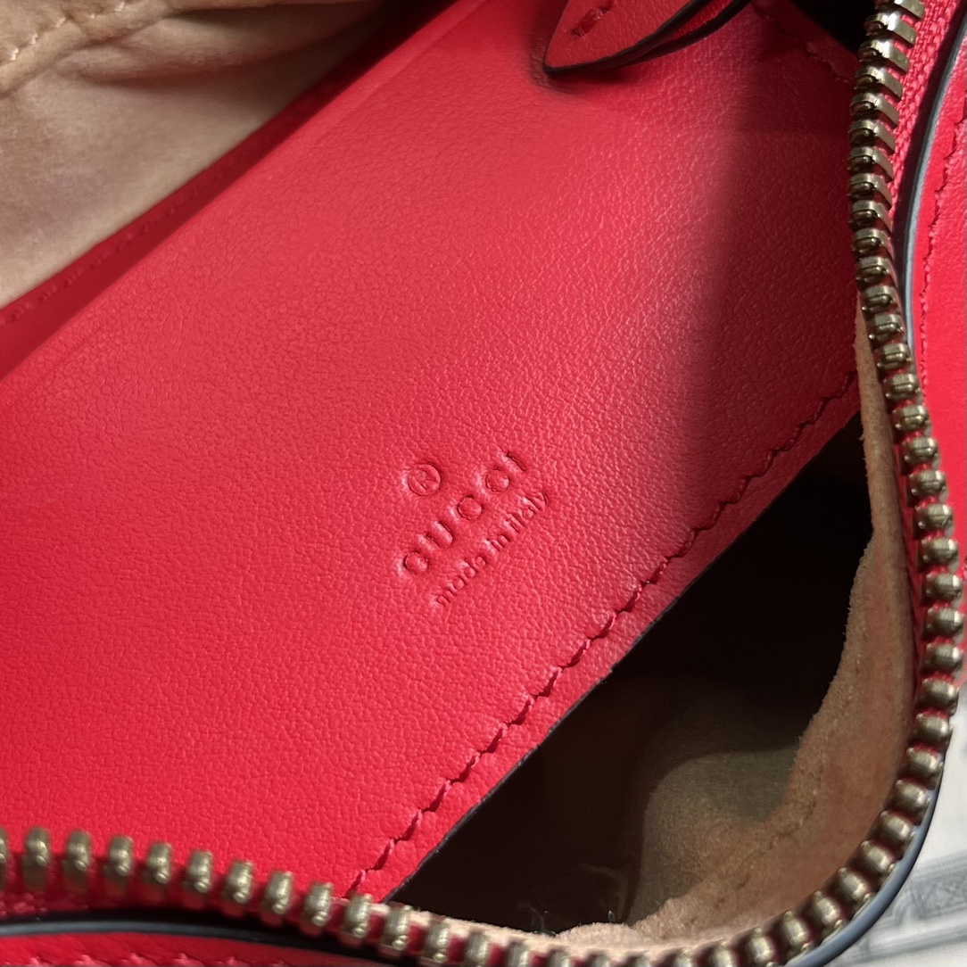 G*u*i marmont half-moon-shaped mini bag