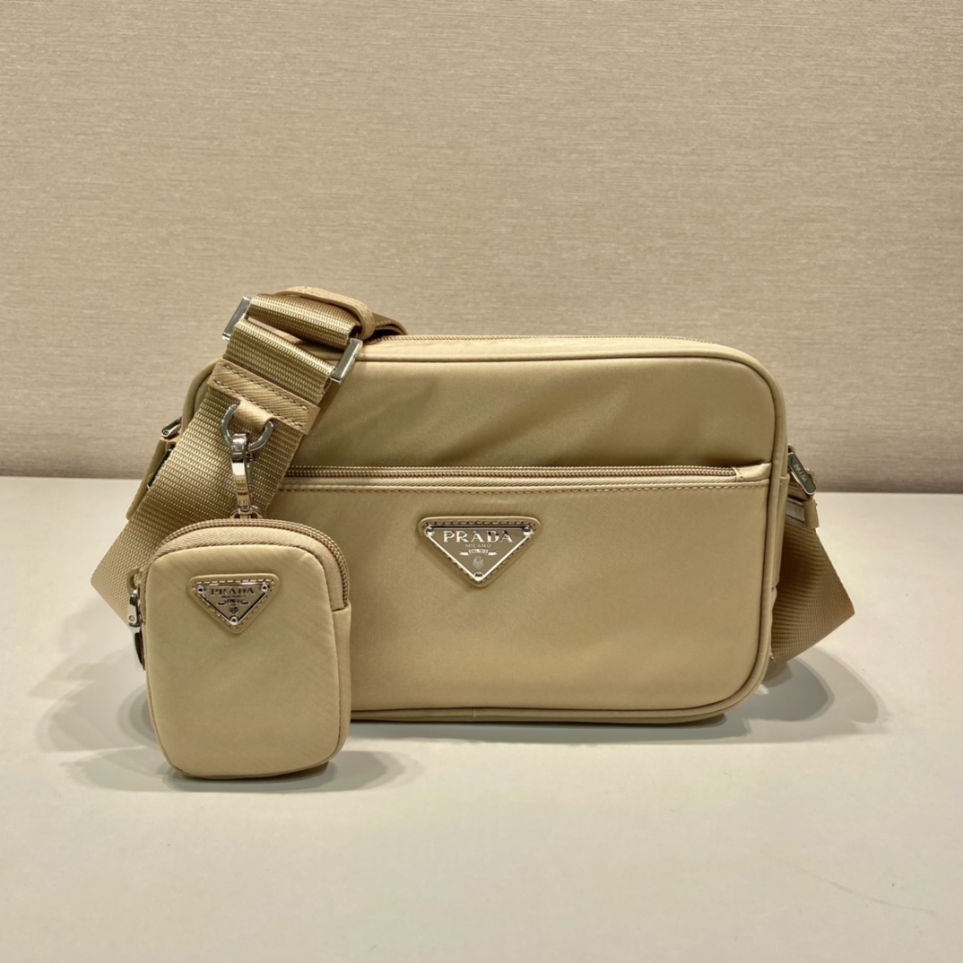 Pra*a re-nylon shoulder bag