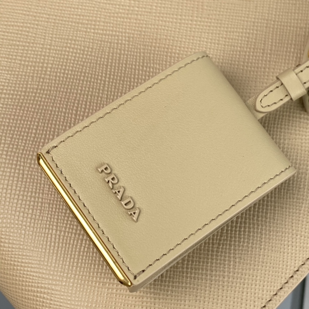 pra*a monoCh*0me small saffiano bag