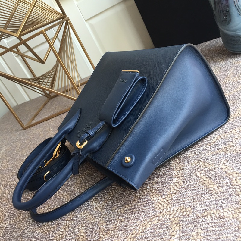 pra*a monoCh*0me small saffiano bag