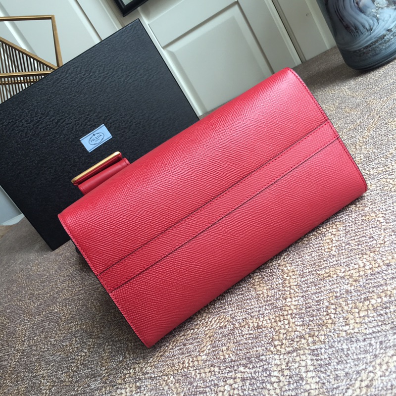 pra*a monoCh*0me small saffiano bag