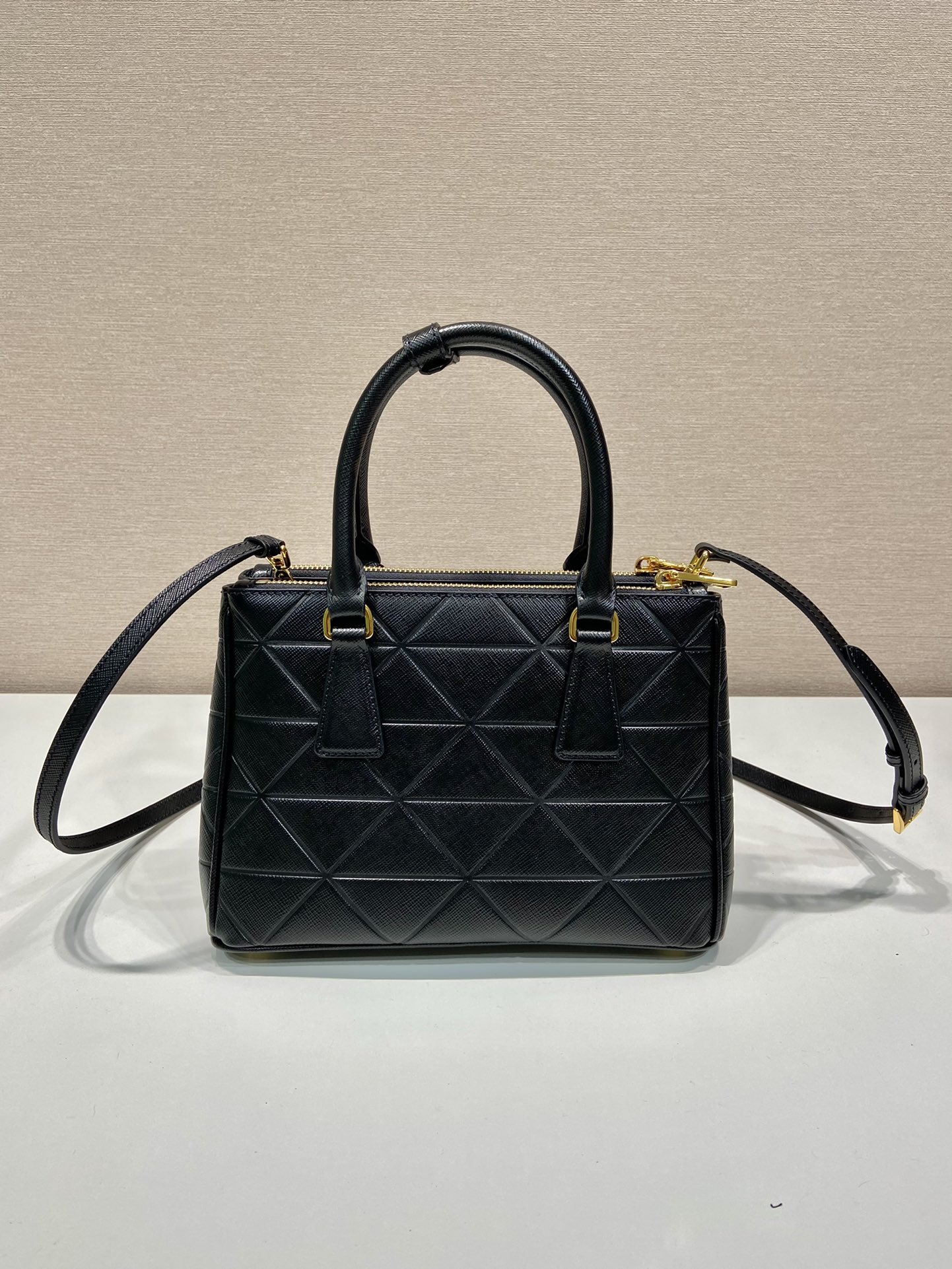 small Pra*a galleria saffiano leather bag