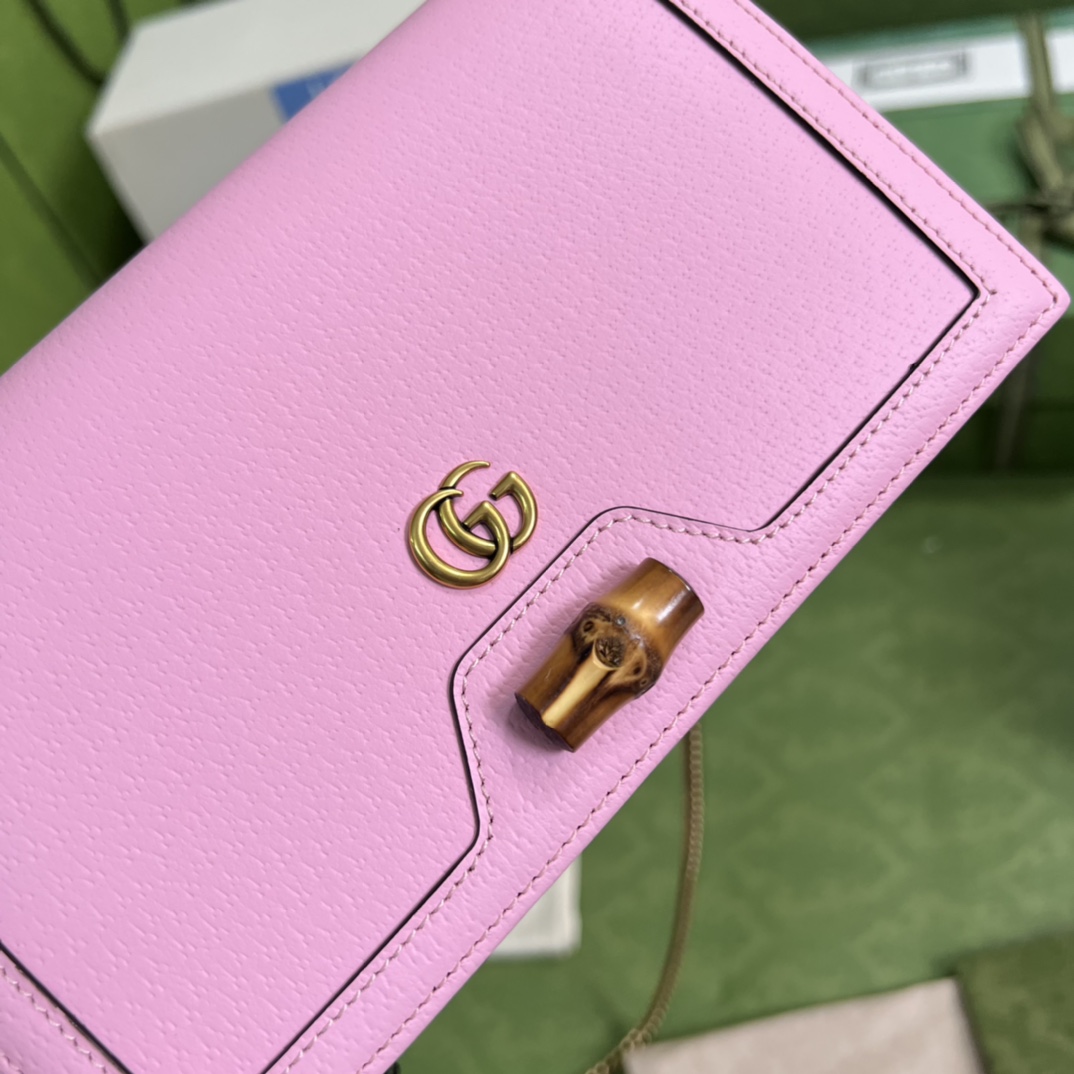 G*u*i diana mini bag with bamboo