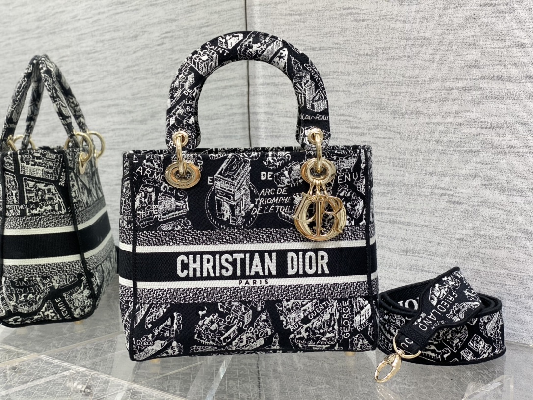 D*or medium lady d-lite bag