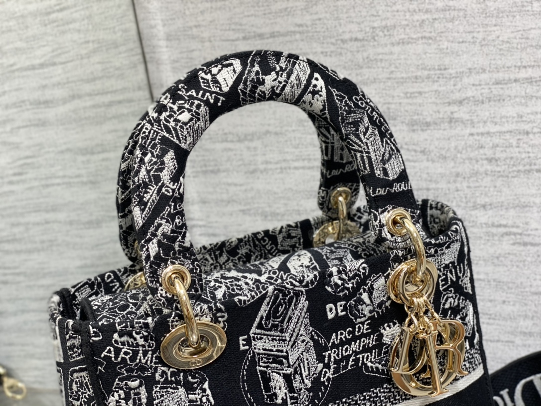 D*or medium lady d-lite bag