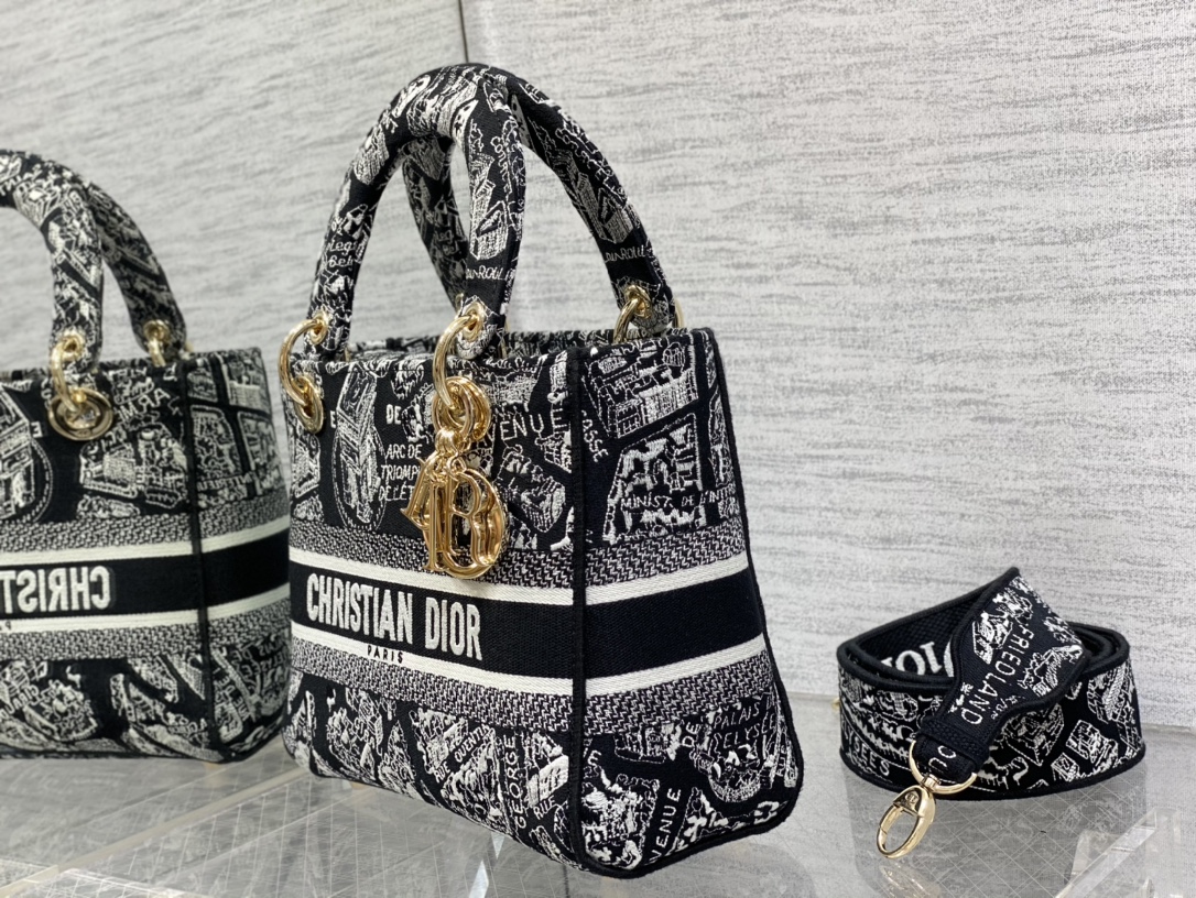 D*or medium lady d-lite bag