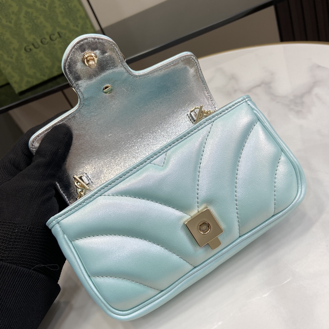 g*u*i gg marmont S*per mini bag