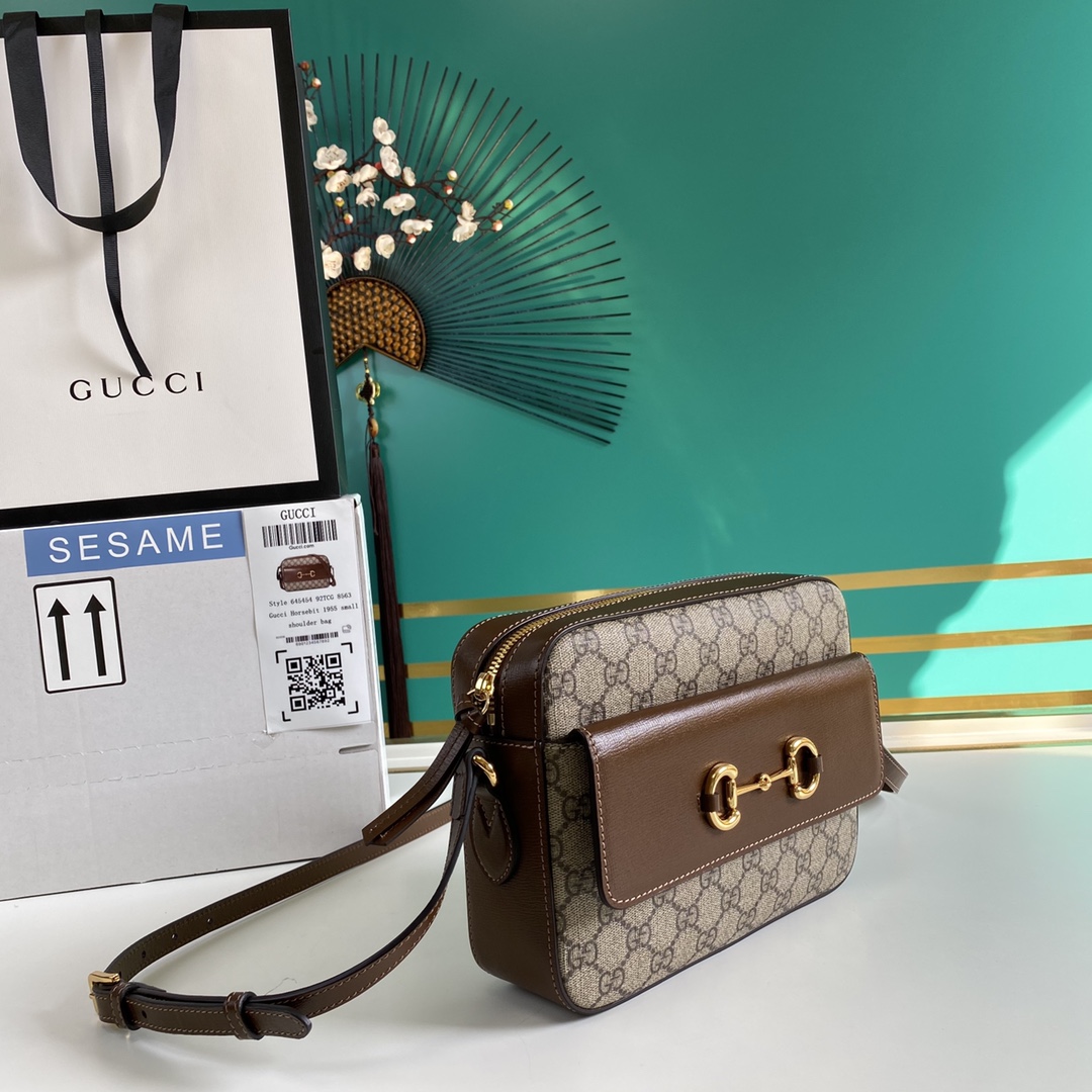 G*u*i horsebit 1955 small shoulder bag